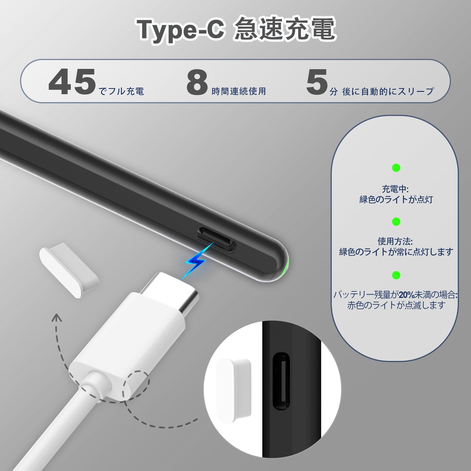 Apple Pencil（第2世代 磁気充電対応モデル）美品 Amazon | Pencil 第2世代 iPad 2018-2024用 磁気ワイヤレス充電付き iPadアクセサリー
